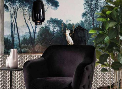 Moderne Möbel Luxus Chesterfield Sessel Cocktailsessel Edelstahlmöbel